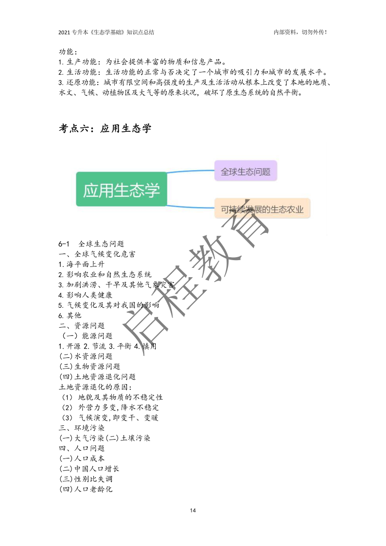 专升本《生态学基础》知识点总结（农学类）(图14)